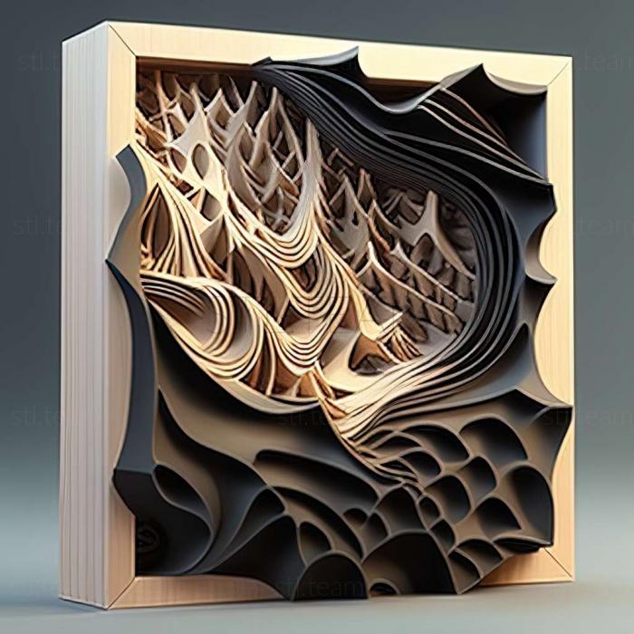 3D модель Абстрактное искусство (STL)
